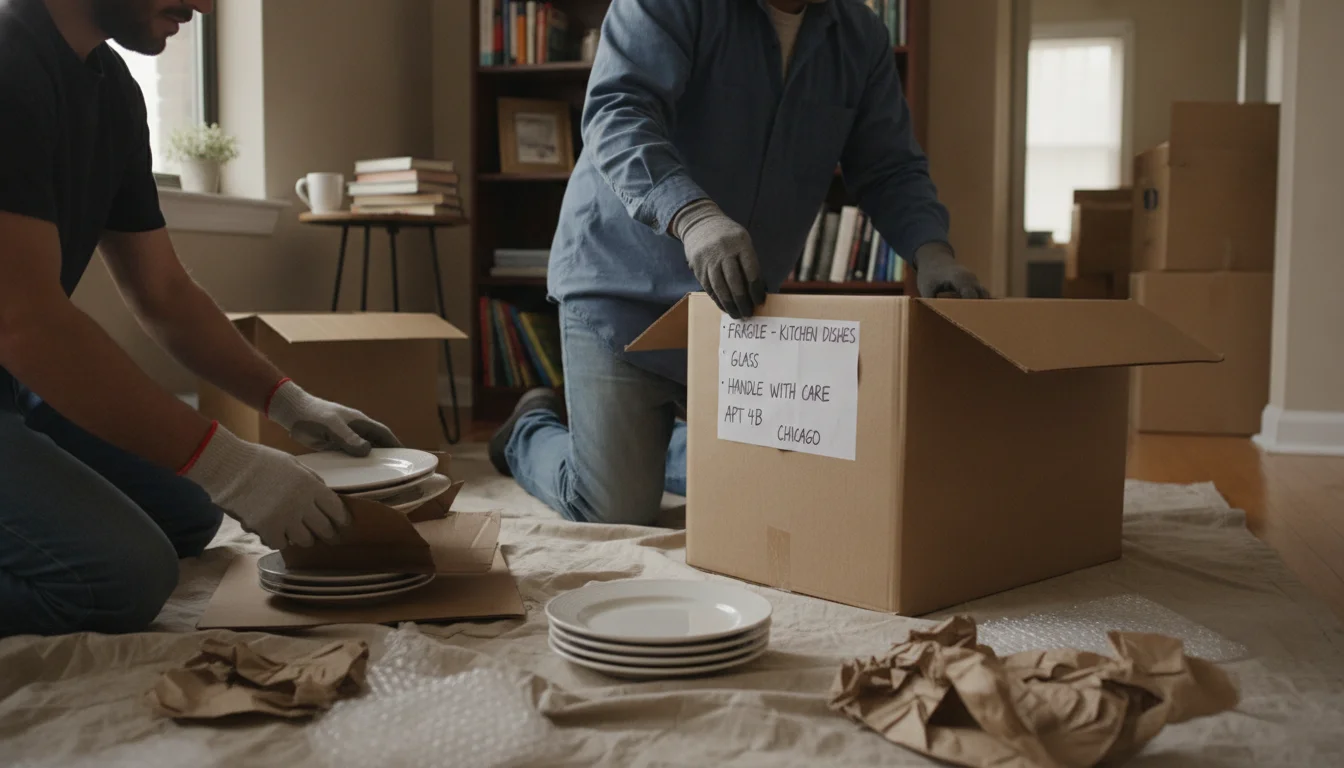 How to Pack Dishes: A Port Charlotte Movers Step-by-Step Guide